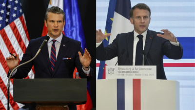Macron and Hegseth to address China and the Ukraine war at Singapore security forum