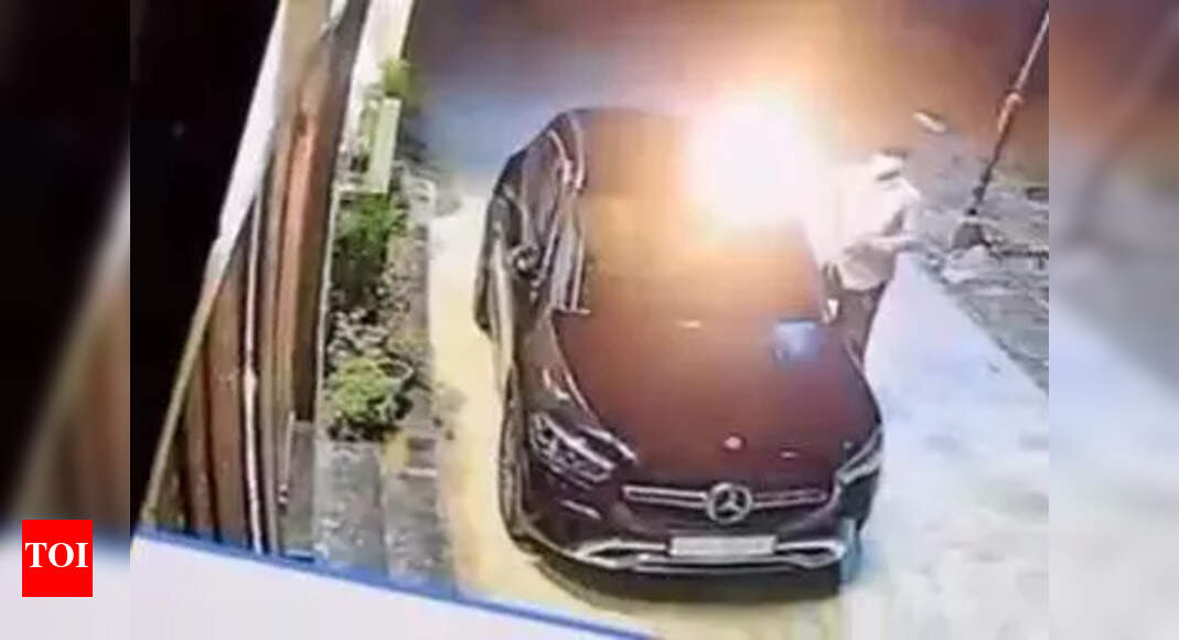 Ex-Model’s Car Set Ablaze in Surat; Police Investigate Arson