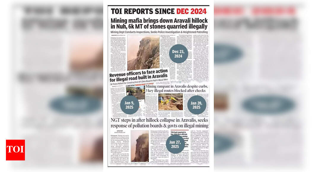 Probe Stalls in Illegal Sand Mining Near Yamuna