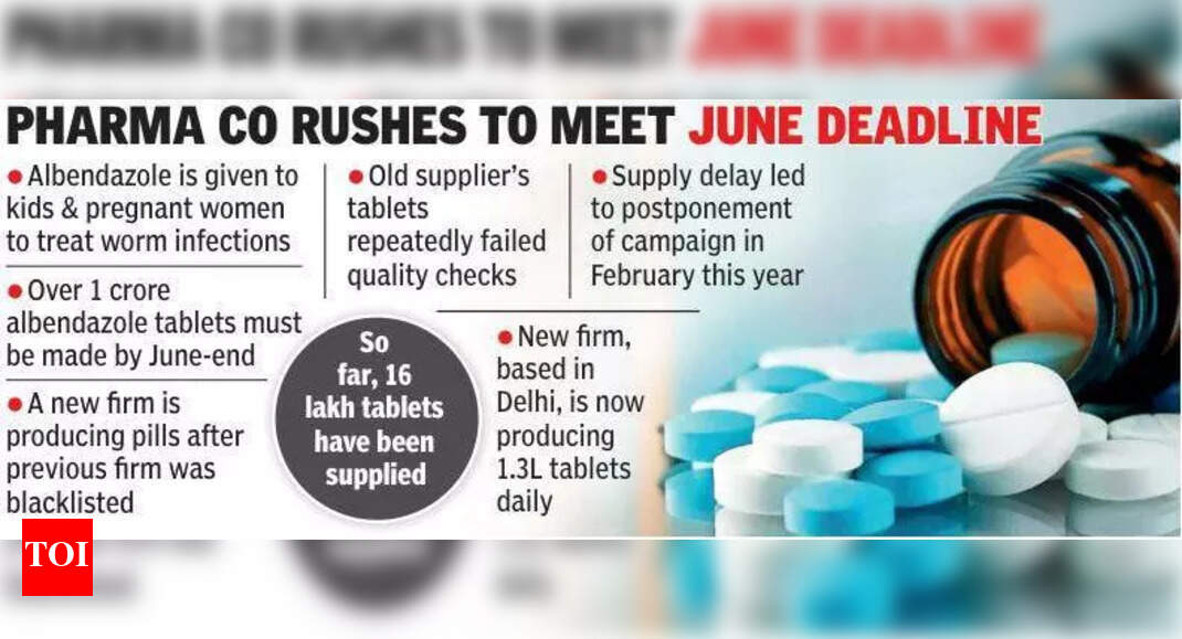 Telangana's Deworming Campaign Delayed by Substandard Drugs