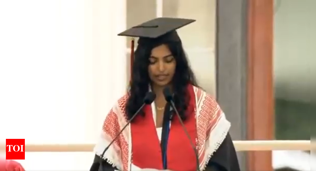'MIT wants a free Palestine': Indian-American student Megha Vemuri on Israel's 'genocide' in commencement speech