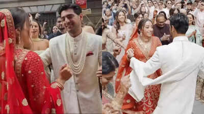 Sabyasachi bride stuns on Wall Street: NYC gets a taste of Indian wedding glamour