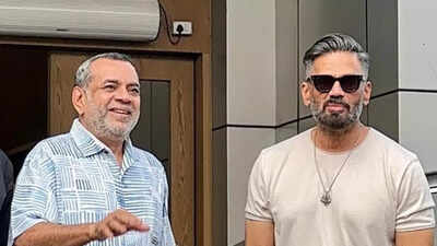 Amidst 'Hera Pheri 3' dispute, Suniel Shetty pens birthday wishes for Paresh Rawal; fans hope the actor surprises people by returning to the film