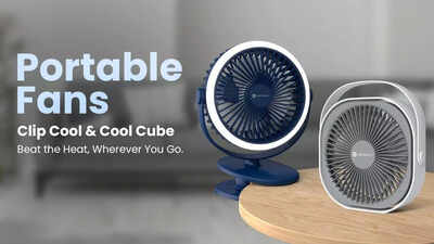 Portronics launches ClipCool and CoolCube portable fan; price starts at Rs 1,149