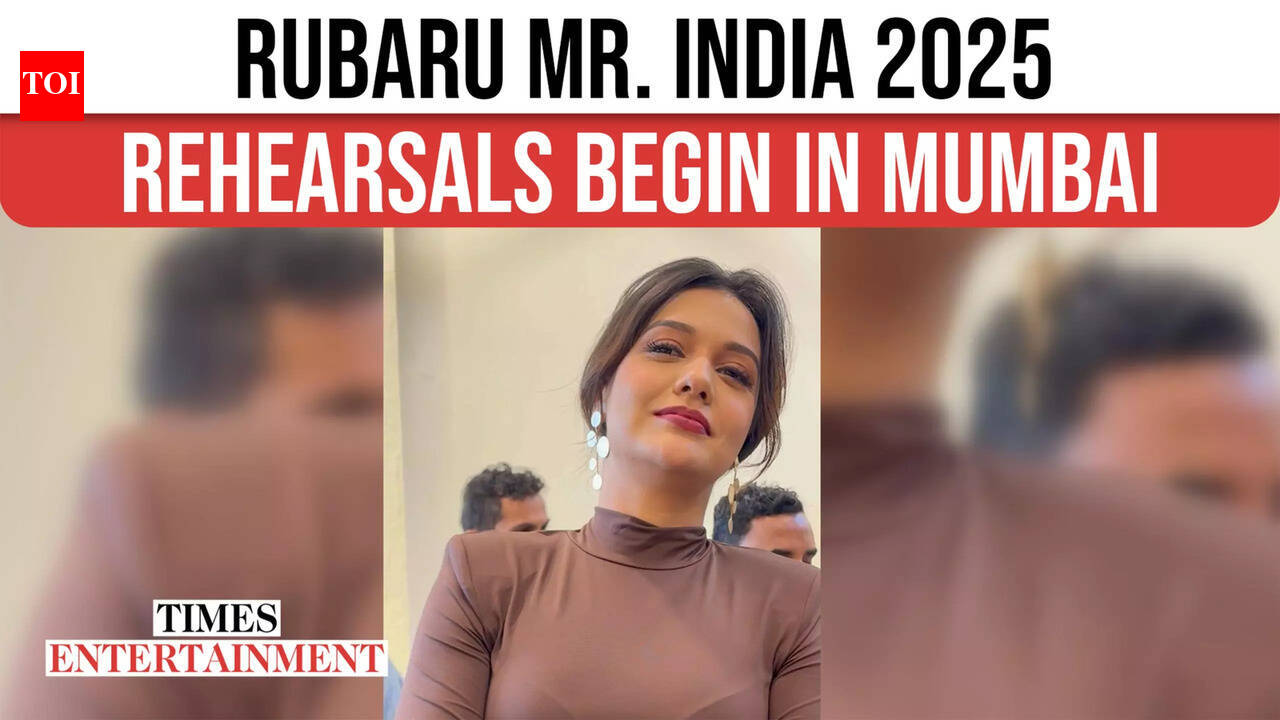 Rubaru Mr. India 2025 Rehearsals Begin in Mumbai