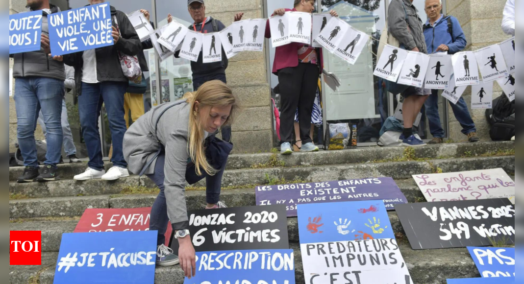 In France, survivors of pediatric sexual abuse seek change