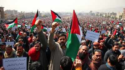 Afghans protest nationwide against Israeli bombardment in Gaza