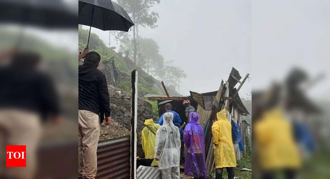 Mizoram Landslides: Houses, Hotel Collapse, Several Feared Dead