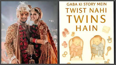 Punjabi singer Milind Gaba and wife Pria Beniwal welcome a baby boy and baby girl: 'Gaba ki story me twist nahi twins hain'