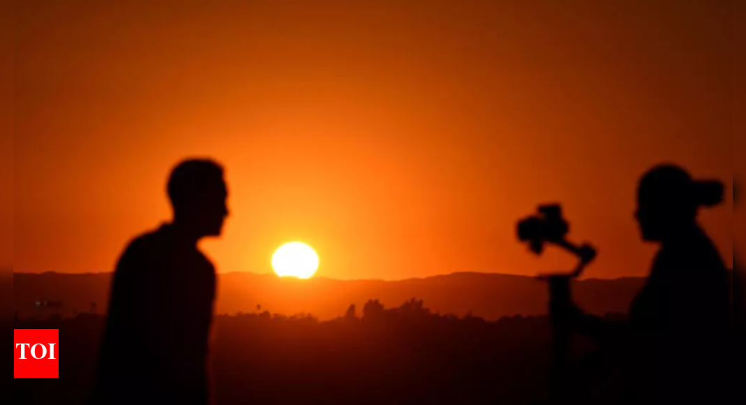 Half the world faced an extra month of extreme heat due to climate change: Study | – The Times of India
