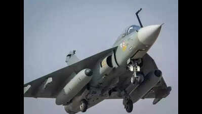 Hyd firm hands over LCA fuselage to HAL