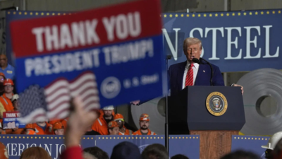 Donald Trump announces 50% tariff on steel imports to 'secure industry in US'