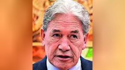 File photo: New Zealand deputy PM and foreign minister Winston Peters Pursuing FTA with India with real intent: New Zealand foreign minister