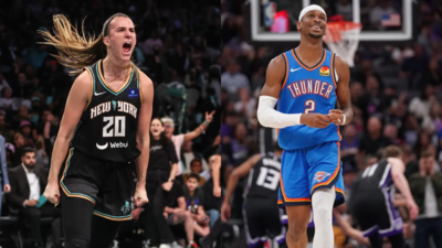 New York Liberty point guard Sabrina Ionescu casually name-drops Shai Gilgeous-Alexander referring to players having 16 fouls in a game