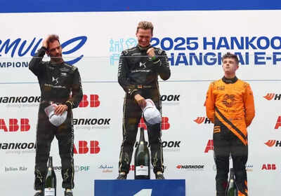  DS celebrates double victory as Maximilian Gunther takes first, Jean-Eric Vergne second in Round 10, Taylor Barnard claims third