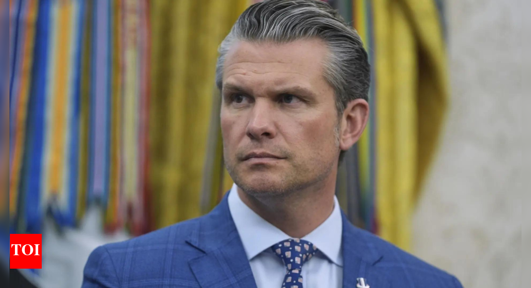 ‘Threat China poses is real’: US defence secretary Pete Hegseth warns Indo-Pacific allies of imminent risks - Times of India