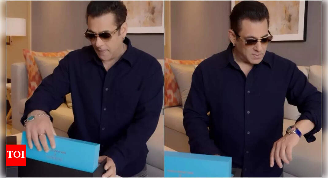 Salman Khan Unveils Luxury Watch Paying Tribute to Father