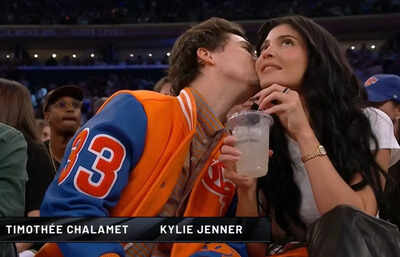 Lipreader decodes flirty convo between Timothée Chalamet and Kylie Jenner during Knicks game makeout