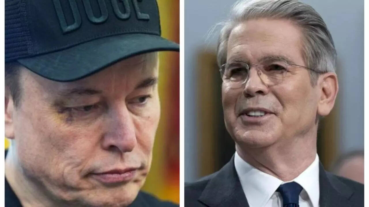 Elon 'shoved' 62-year-old Scott Bessent and Trump did not side with Musk: Wild tales from White House - Times of India