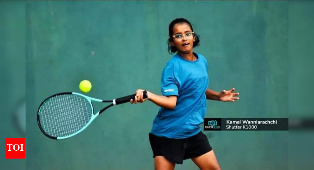Jaipur's Saumya Chaudhary Wins Gold in Sri Lanka Tennis Tournament