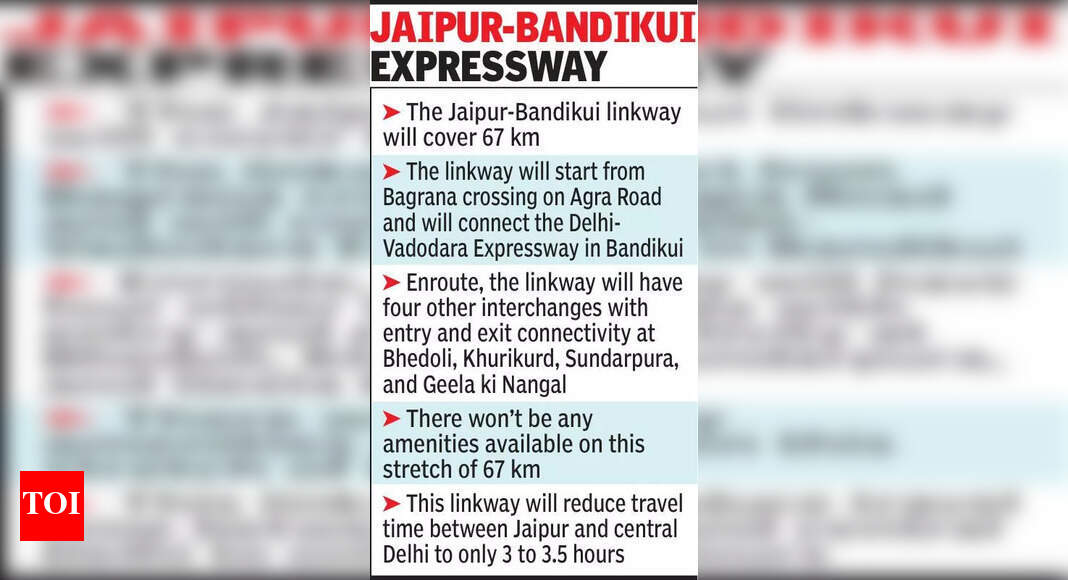Jaipur-Bandikui Expressway Link Set to Open Soon