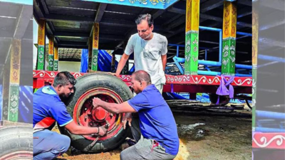 Lord Jagannath’s Kolkata chariot to glide on Sukhoi tyres Lord Jagannath’s Kolkata chariot to glide on Sukhoi tyres