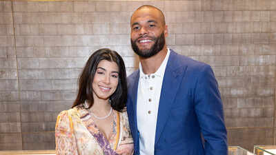 Dak Prescott and fiancée Sarah Jane Ramos welcome second daughter, reveal her name as Aurora Rayne