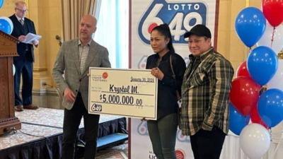Canadian man wins jackpot, gives $3.6m to girlfriend, who leaves him for someone else