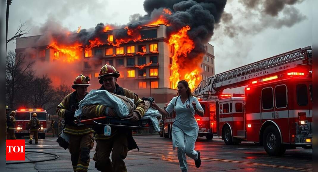 Germany: Fire at Hamburg hospital kills 3, injures over 50