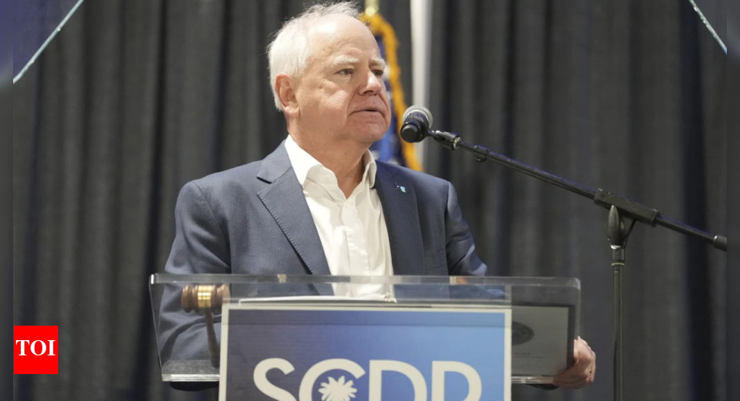 'This is a cruel man,' Minnesota governer Tim Walz urges democrats to stand up to Trump