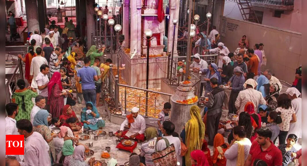 'Attacks like Pahalgam keep happening': Devotees gather at Kheer Bhawani temple in Kashmir | India News - Times of India