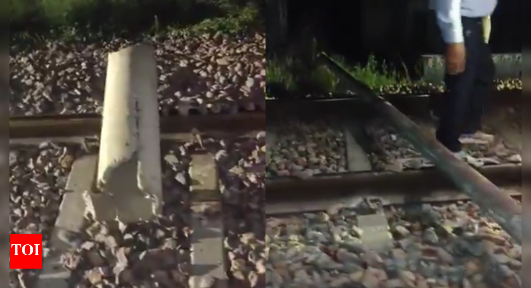 Loco Pilot Foils Derailment Attempt on Delhi-Shamli Train