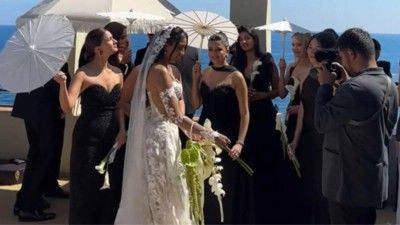 Alia Bhatt wears a ravishing yet risqué gown to her pal’s wedding
