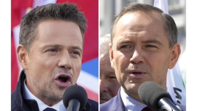 Poles begin voting for a new president in a pivotal runoff election