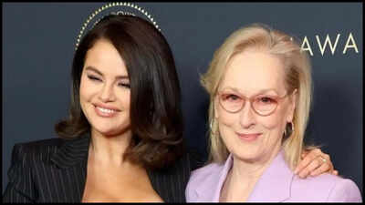 Meryl Streep and Selena Gomez recreate 'Devil Wears Prada' as they announce the return of the 75-year-old actress in 'Only Murders in the Building'