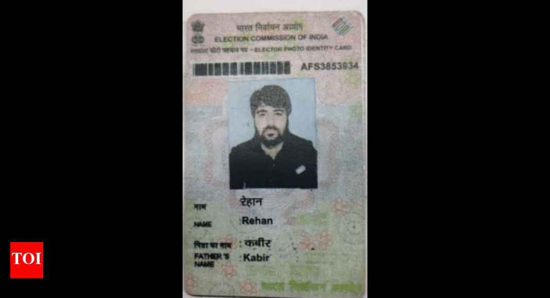TOI IMPACT: ECI to cancel Rehan’s EPIC and other suspects of Patna's Wakil Anwer house