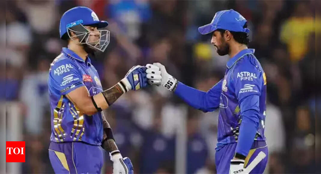 IPL Qualifier 2 Live: MI lose Suryakumar Yadav, Tilak Varma in quick succession