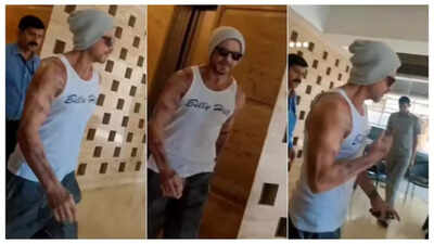 Shah Rukh Khan's bold new look with tattoos leaves fans in a frenzy; netizens speculate if it's his avatar for 'King'