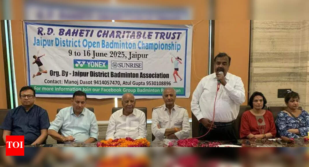 Jaipur District Badminton Championship Set for June 9-16