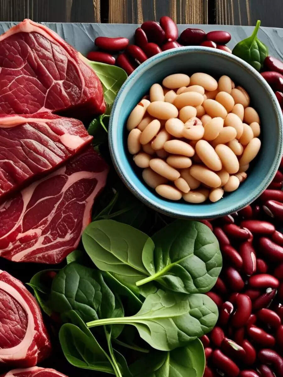 Iron is naturally present in these 10 foods - Times of India