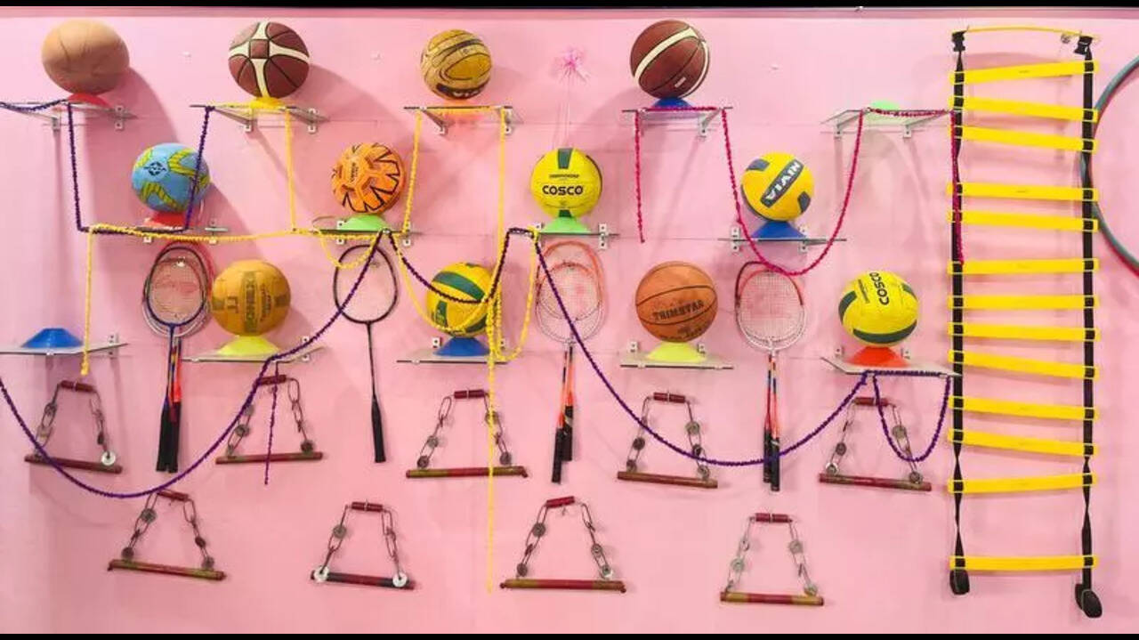 Govt school in Bramhavar boasts of unique sports lab