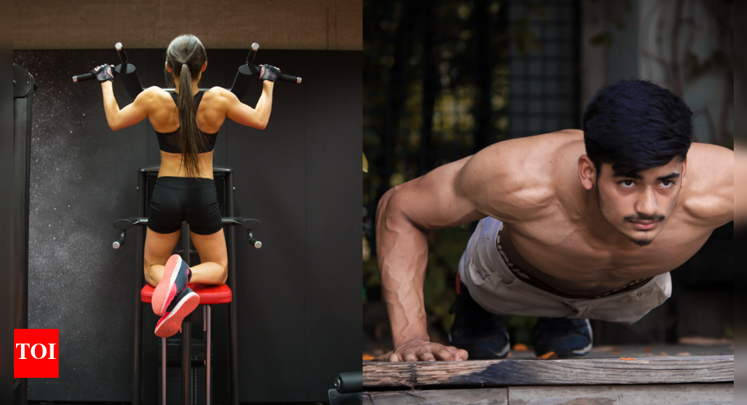 Push ups vs Pull ups: How do they train different muscle groups – Times of India