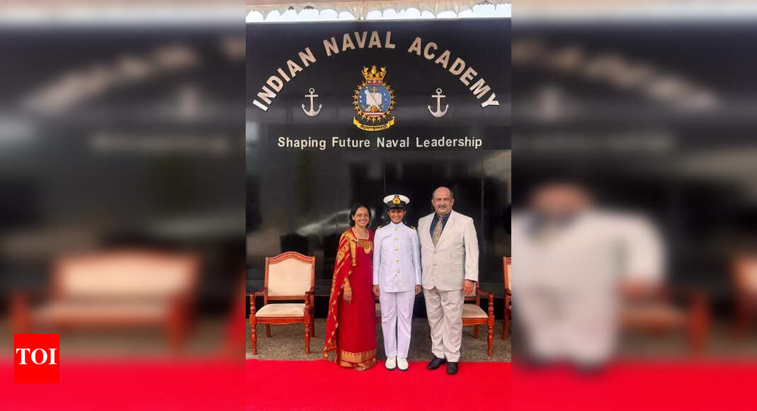 Skating Champion Rea Achaiah Joins Indian Navy as Sub-Lieutenant