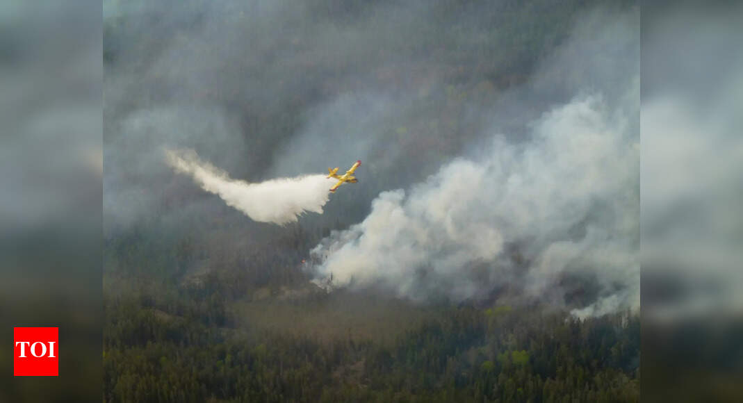 Canadian Wildfires Force Thousands to Evacuate, Impacting Air Quality