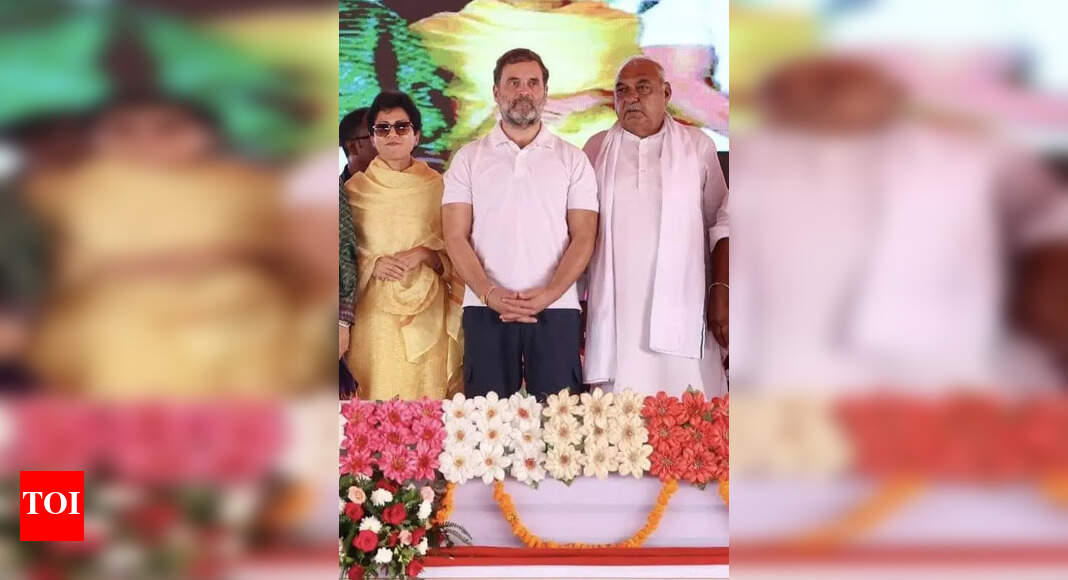 BJP Criticizes Congress Ahead of Rahul Gandhi's Haryana Visit