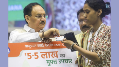 Ayushman enrolments see dip as private hospitals back off over rates, delays (Picture credit: PTI) Ayushman enrolments see dip as private hospitals back off over rates, delays