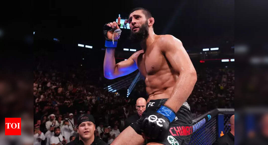 Khamzat Chimaev's Training Video Divides UFC Fans Before Title Bout