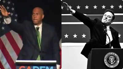 Elon Musk vs Cory Booker: A tale of two 'Nazi salutes'