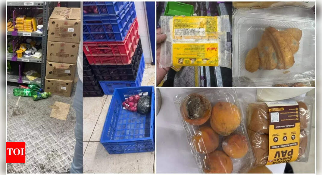 Horrifying pictures! Fungal growth on food, expired products – why Zepto’s Mumbai warehouse license was suspended – Times of India