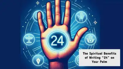 The Spiritual Benefits of Writing “24” on Your Palm